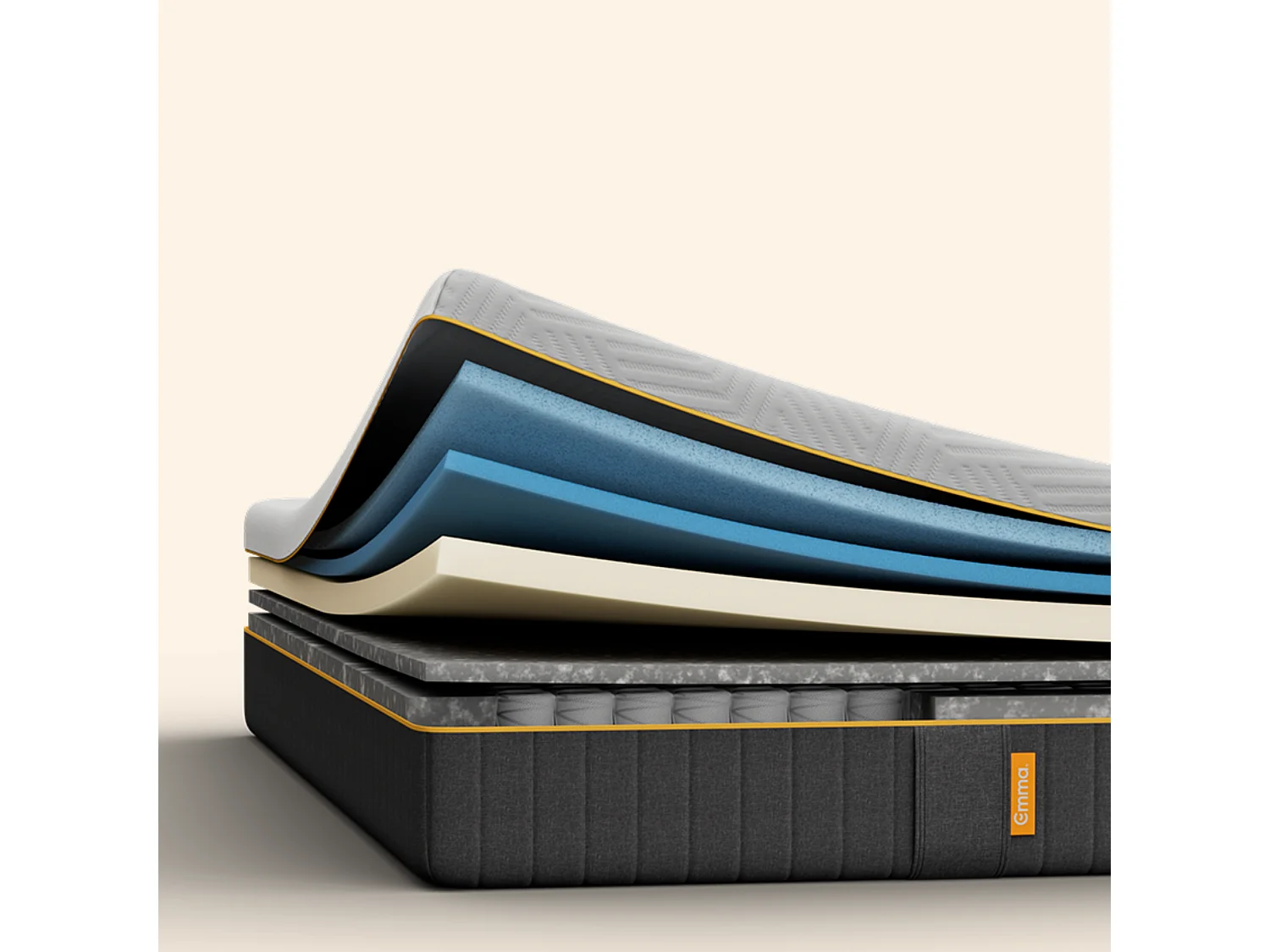 Pack Matelas Emma Original Pro + 2 oreillers Confort Elite + protège-matelas 140x190