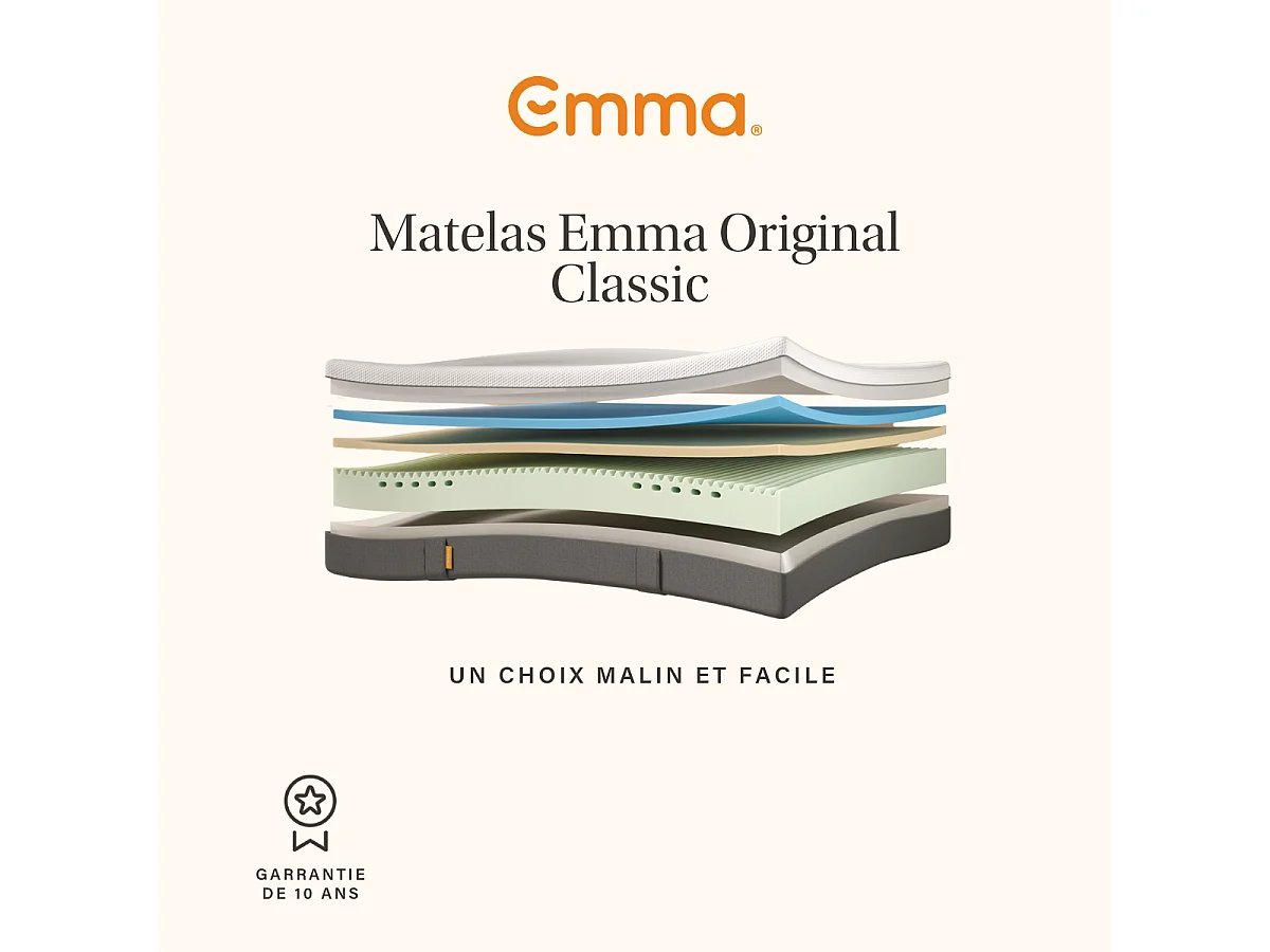 Matelas Emma Original Classic 140x190