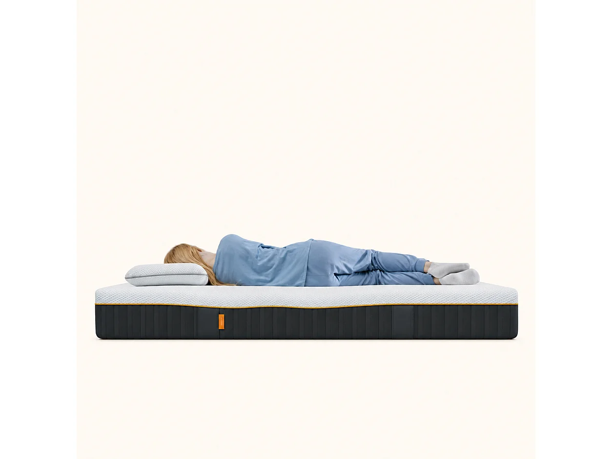 Matelas Emma Original Elite + lit Cocoon Plus + 2 oreillers Adapt Elite 160x200