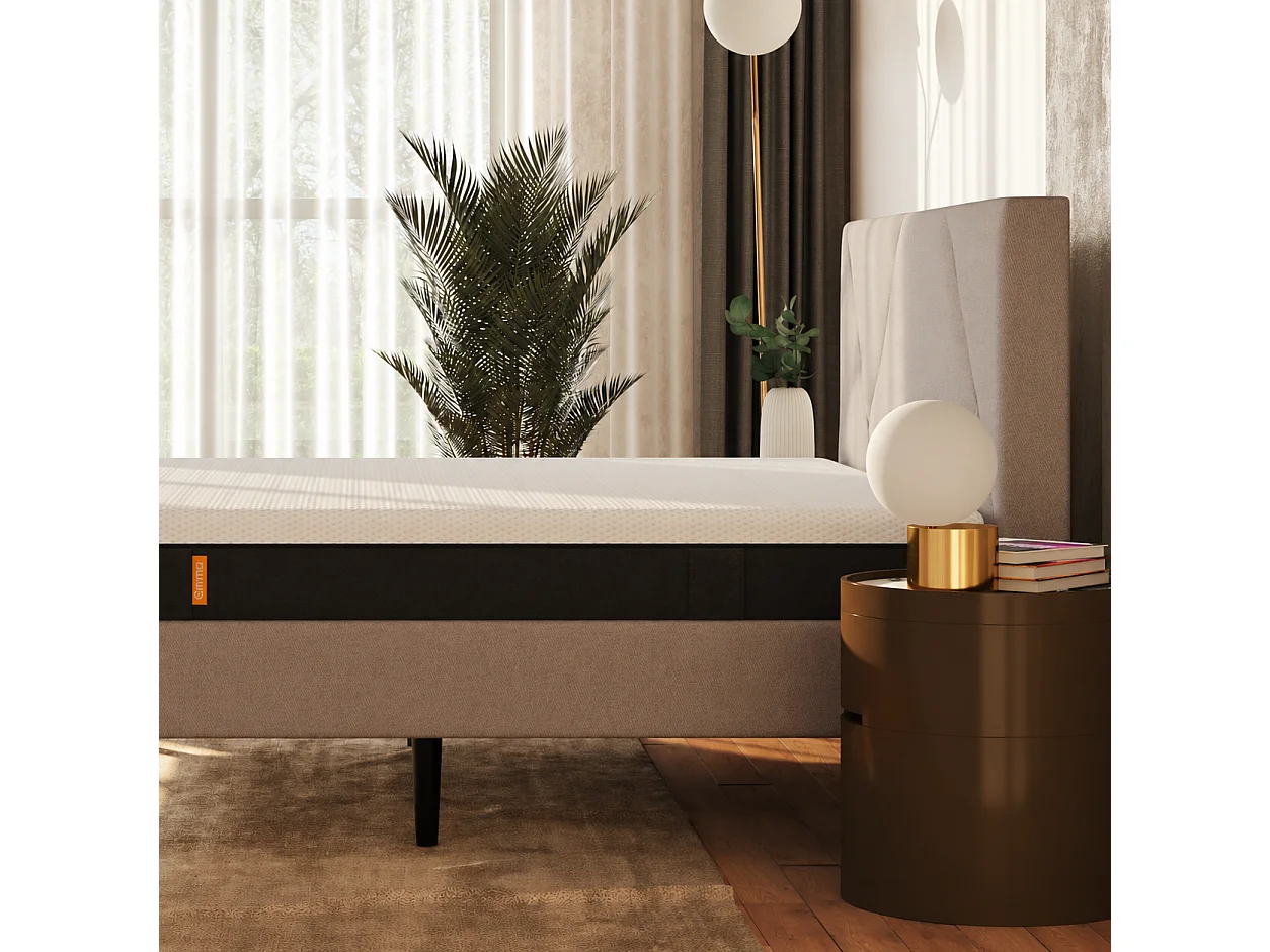 Matelas Emma Original Elite + lit Cocoon Plus + 2 oreillers Adapt Elite 140x190