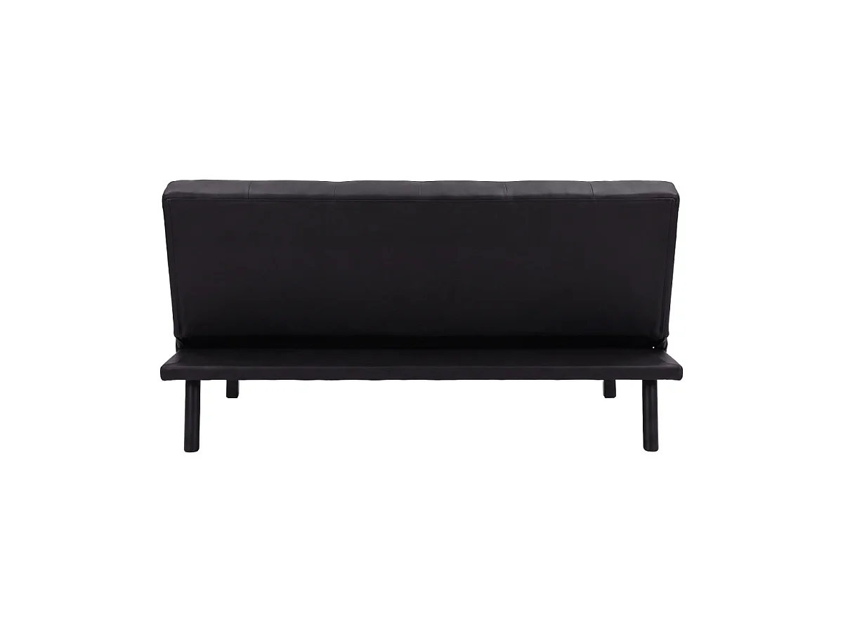 Canapé Convertible 3 Places "Bodil" 180cm Noir