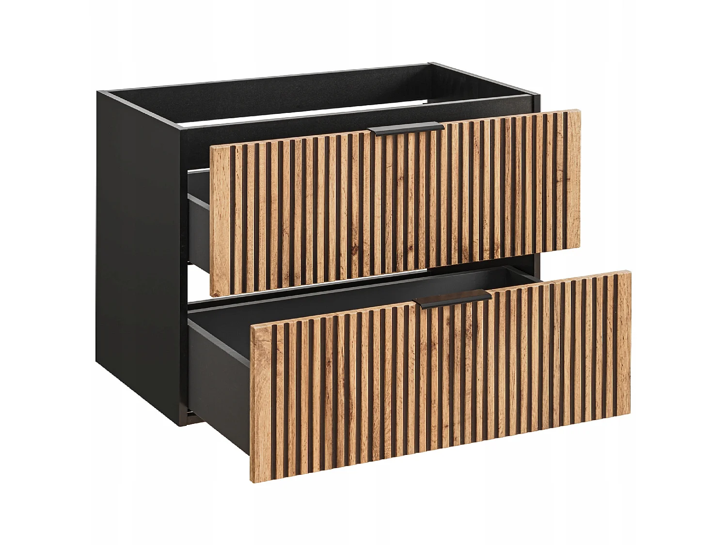 conjunto de muebles Xilo 80 cm con lavabo y sifón