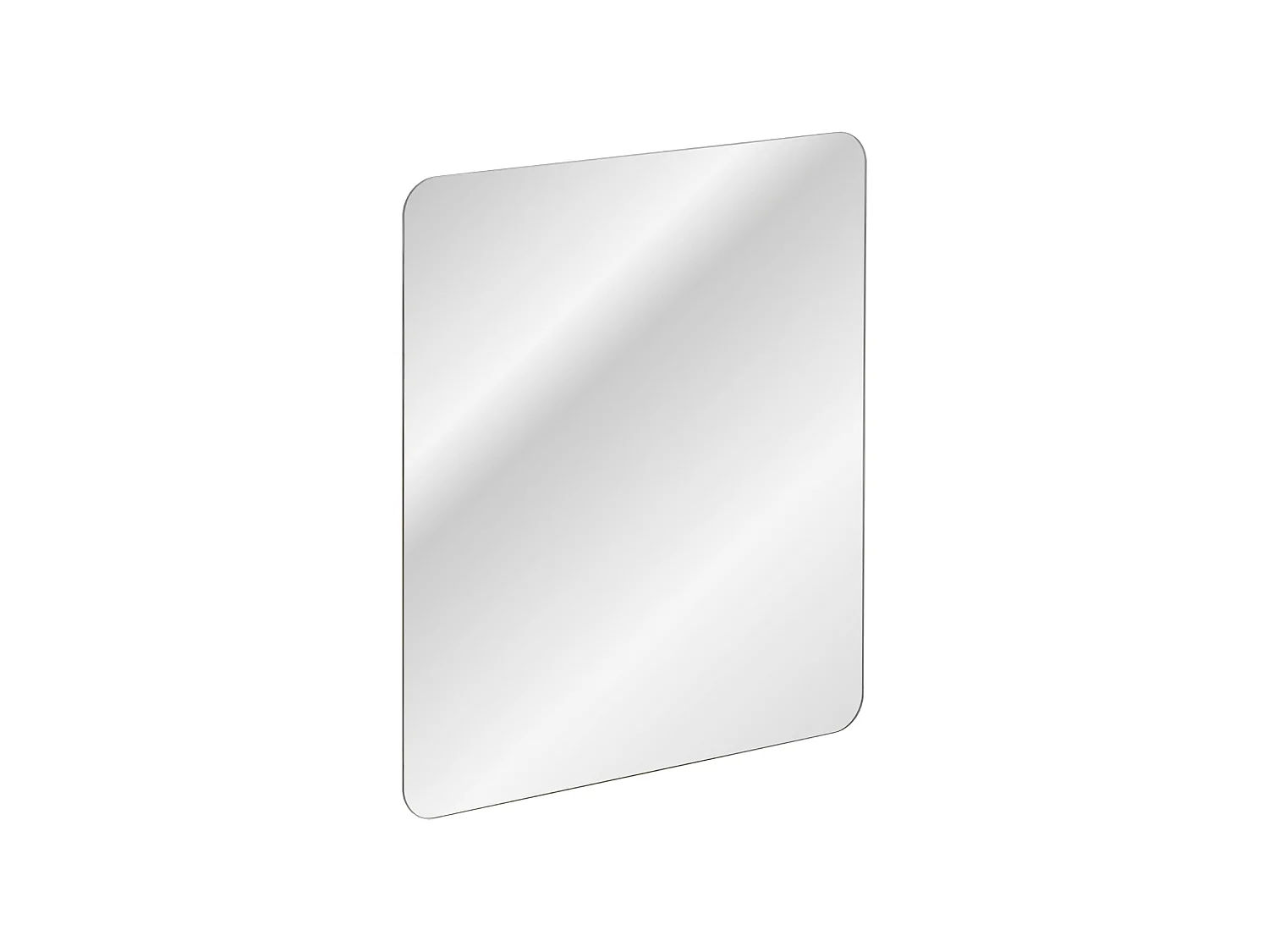Ensemble de meubles 60 cm Adel White avec vasque à poser Anna, armoire haute, miroir et lampe LED