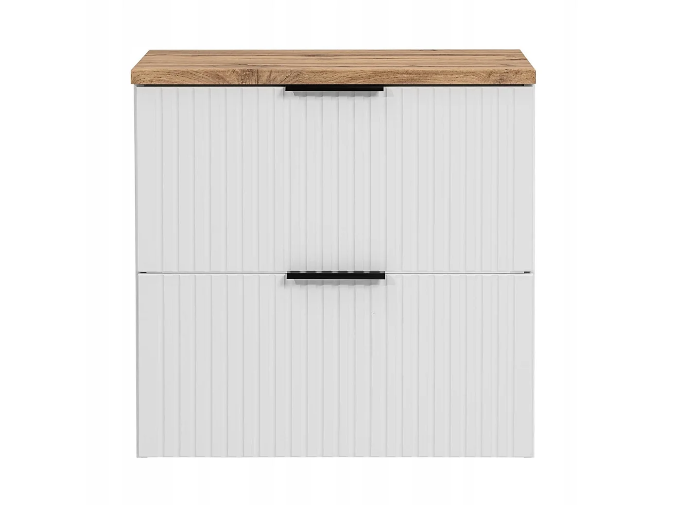 Ensemble de meubles 60 cm Adel White avec vasque à poser Anna, armoire haute, miroir et lampe LED