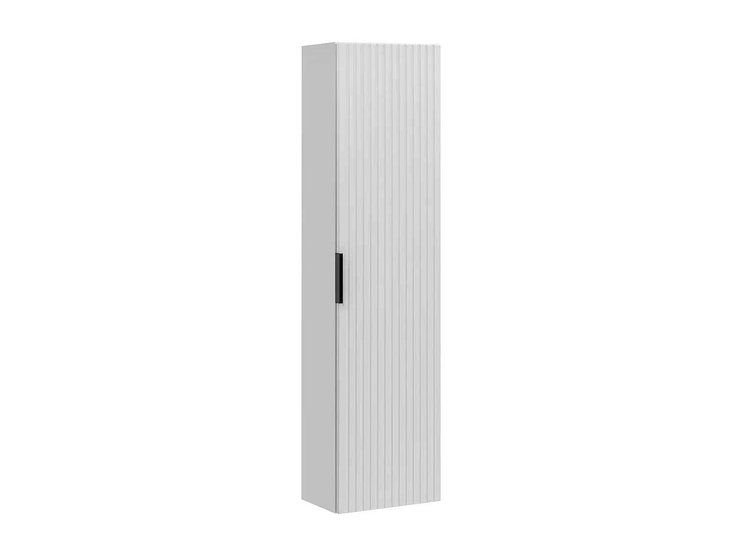 Ensemble de meubles 80 cm Adel White avec vasque à poser Anna, armoire haute, miroir et lampe LED