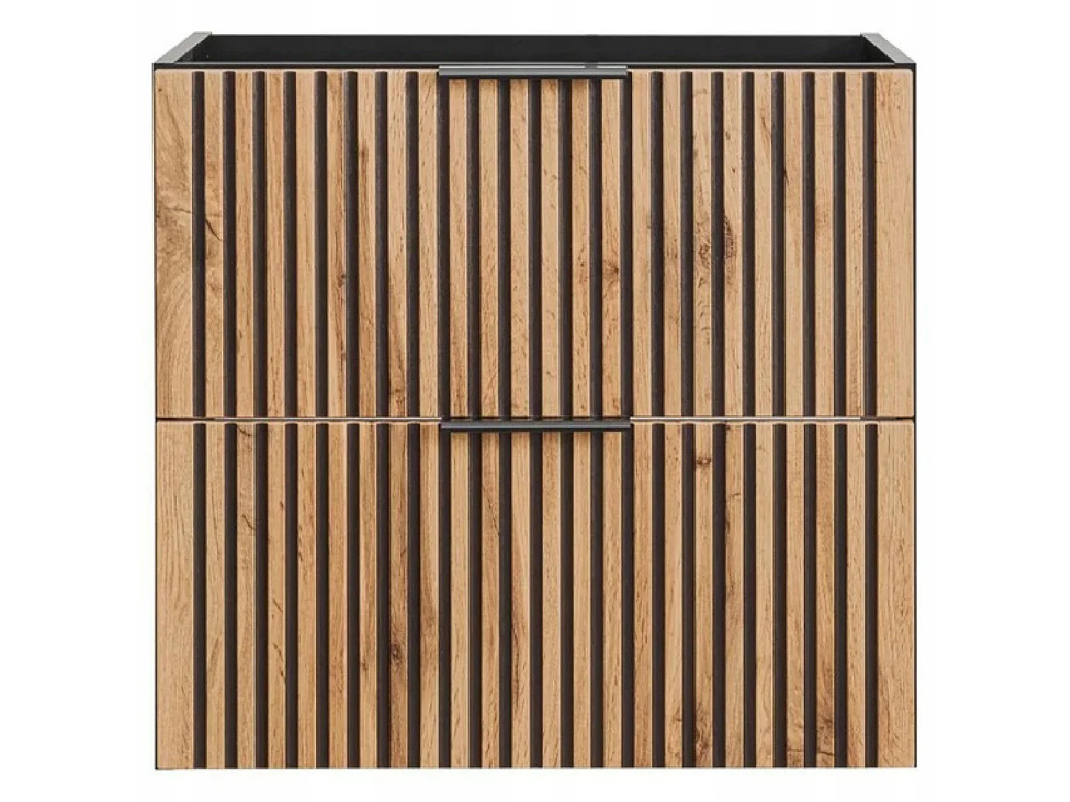 Conjunto de muebles Xilo 120 cm con 2 lavabos sobre encimera y encimera de baño