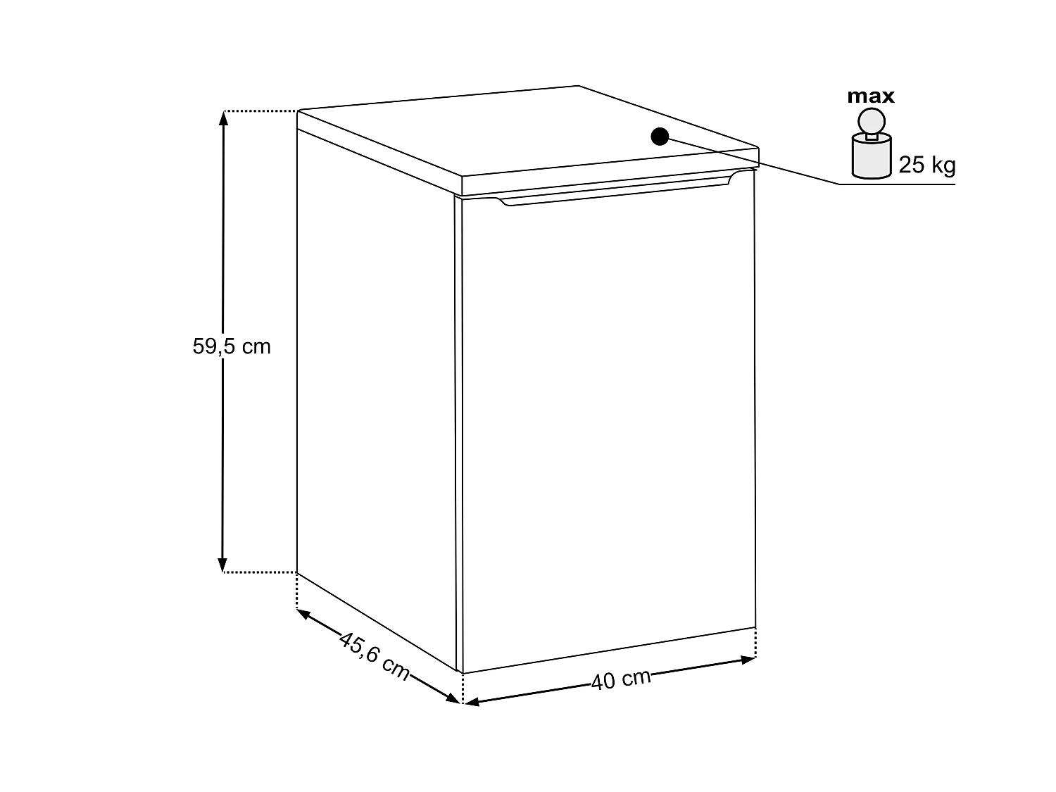 Badkamerkast 40 cm met wasmand en blad, saliegroen