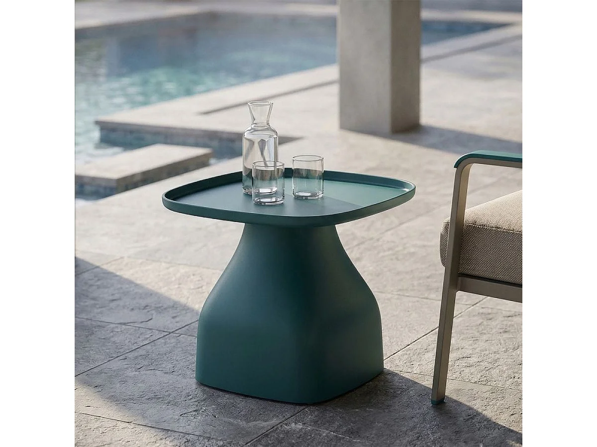 Table basse 38 cm Geni Bleu
