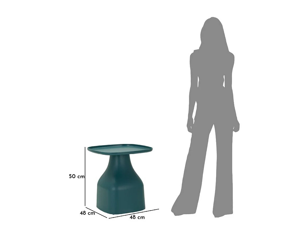 Table basse 50 cm Geni Bleu
