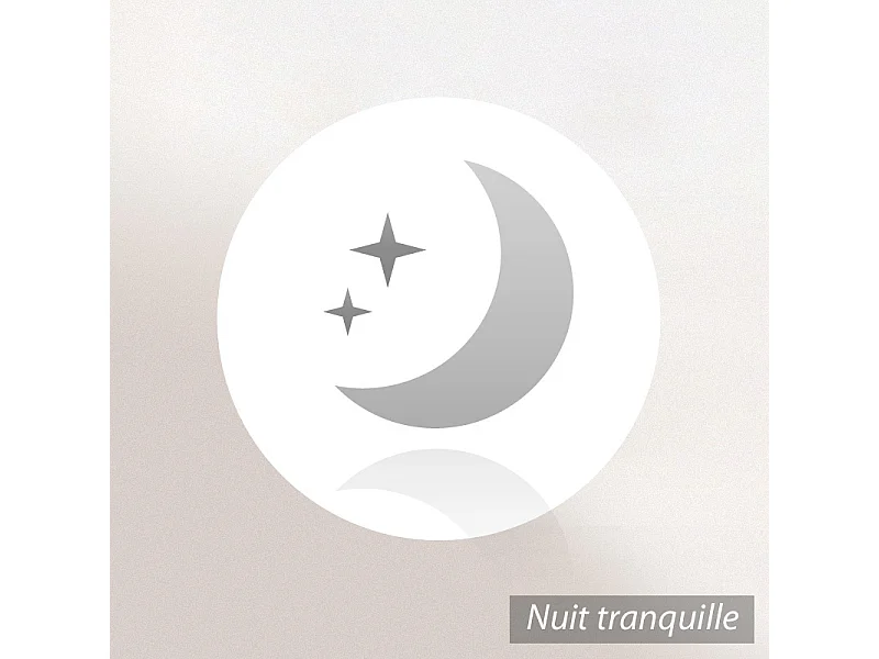 Housse de protection de traversin imperméable ANTONY 220 cm Blanc