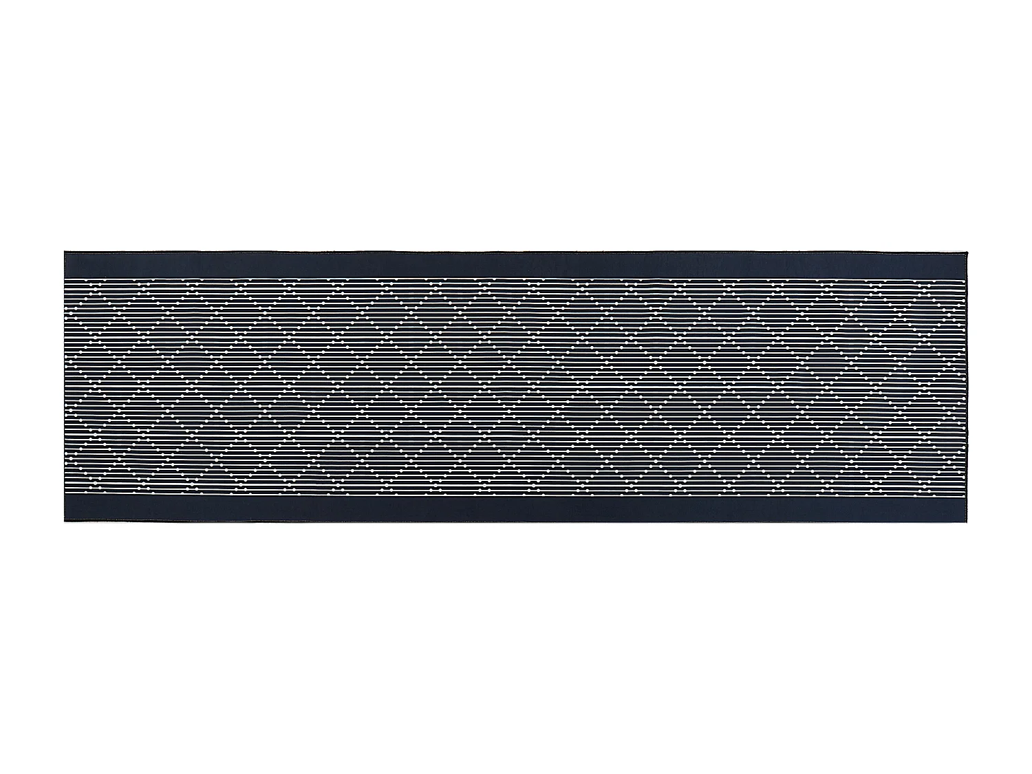 Tapis CHARVAD Bleu marine 60 x 200 cm