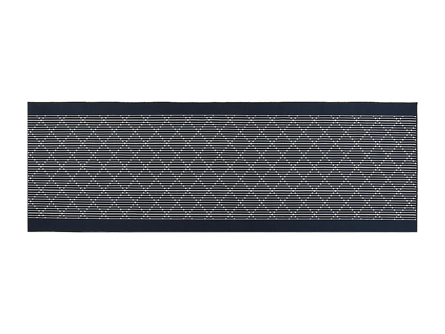 Tapis bleu marine 80 x 240 cm CHARVAD