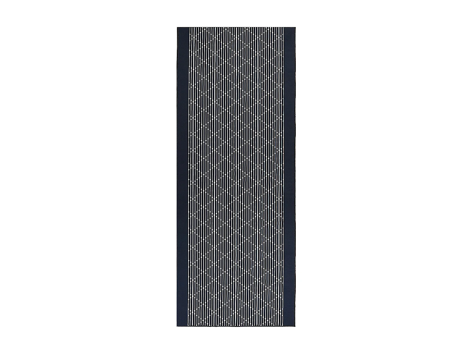 Tapis CHARVAD Bleu marine 80 x 200 cm