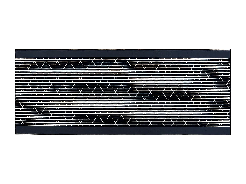 Tapis CHARVAD Bleu marine 80 x 200 cm