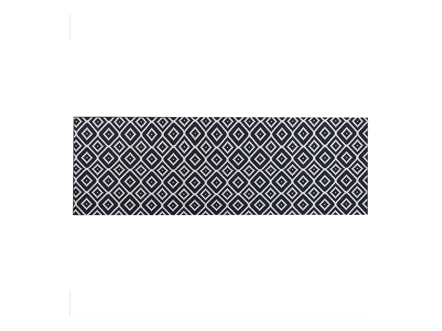 Tapis KARUNGAL Noir 80 x 240 cm
