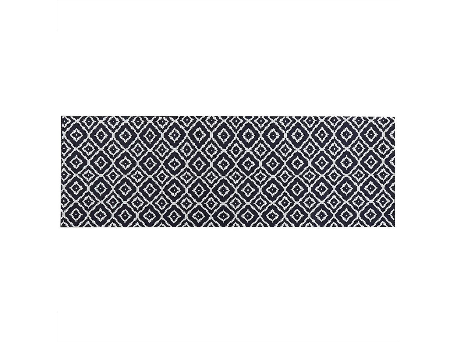 Tapis KARUNGAL Noir 80 x 240 cm