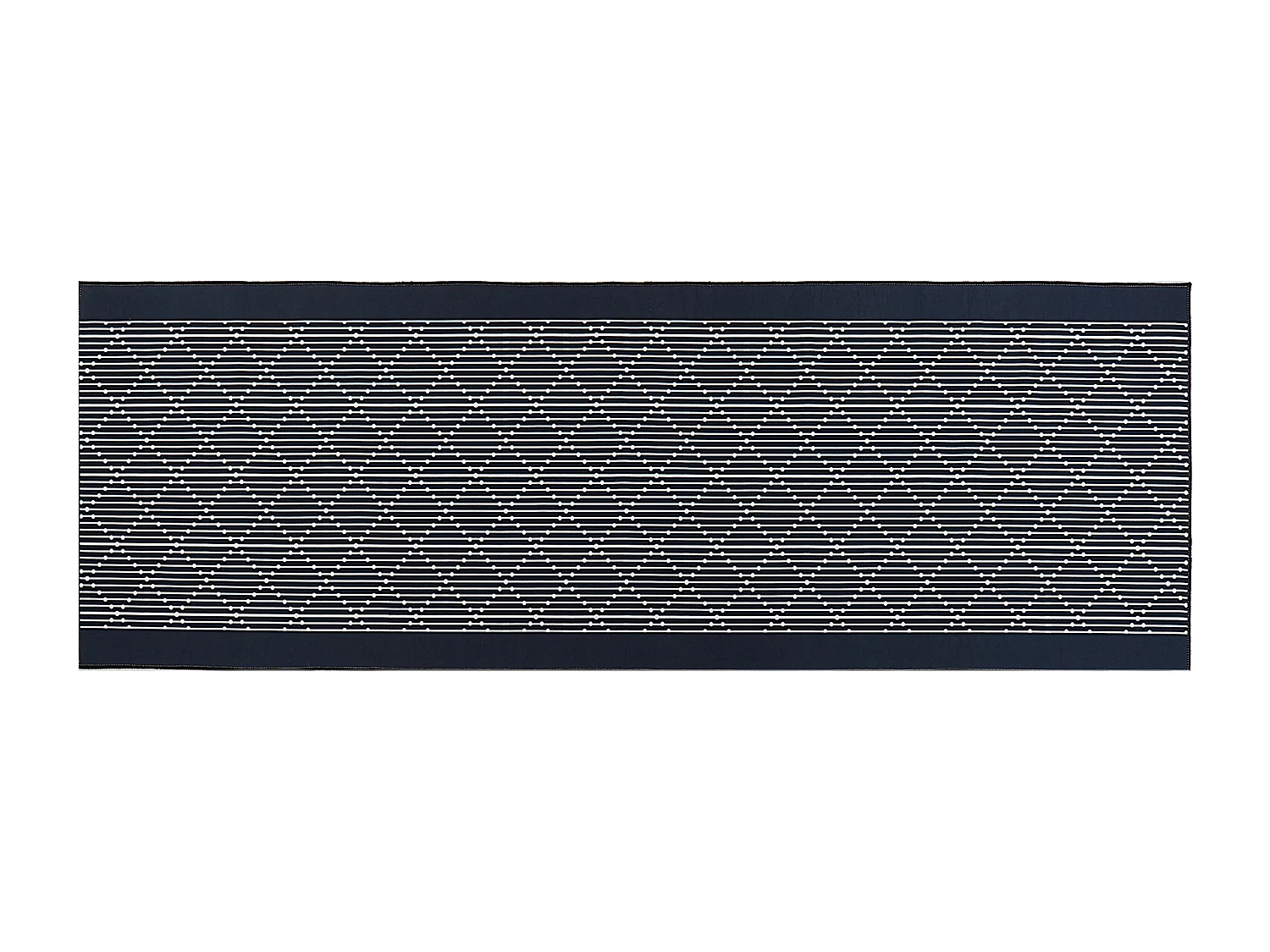 Tapete azul marinho 70 x 200 cm CHARVAD