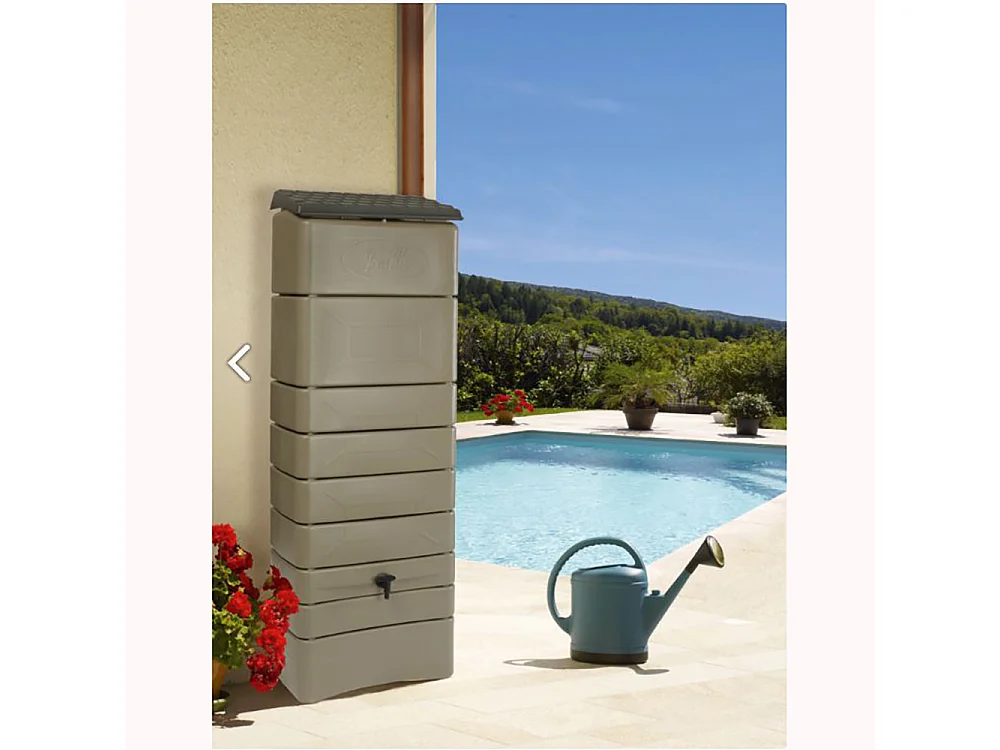 Récupérateur D'eau Mural 300l Avec Couvercle