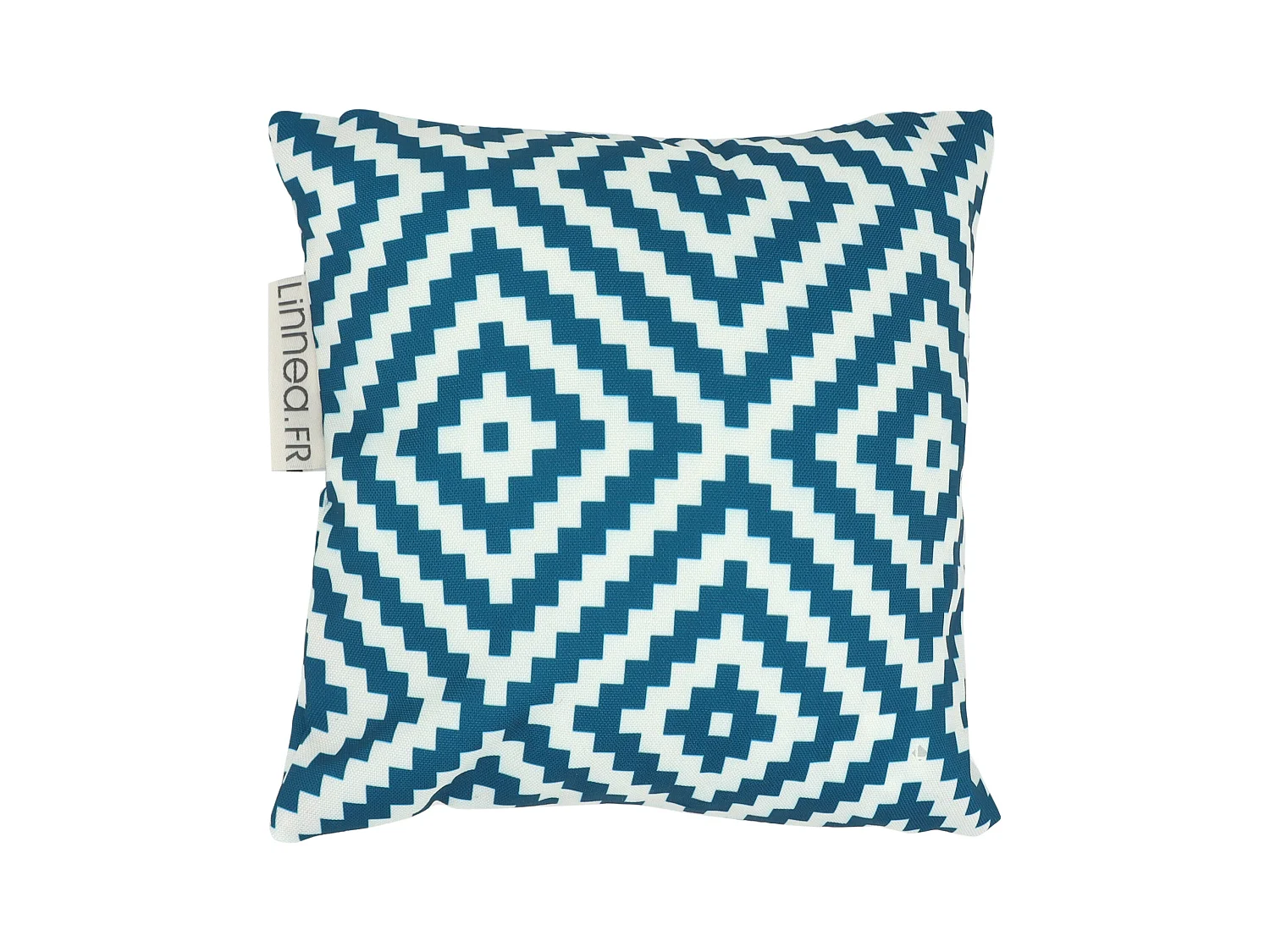 Housse de coussin 20x20 cm PANAMA Bleu Canard