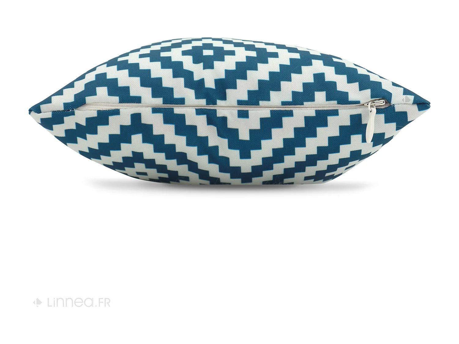 Housse de coussin 20x20 cm PANAMA Bleu Canard