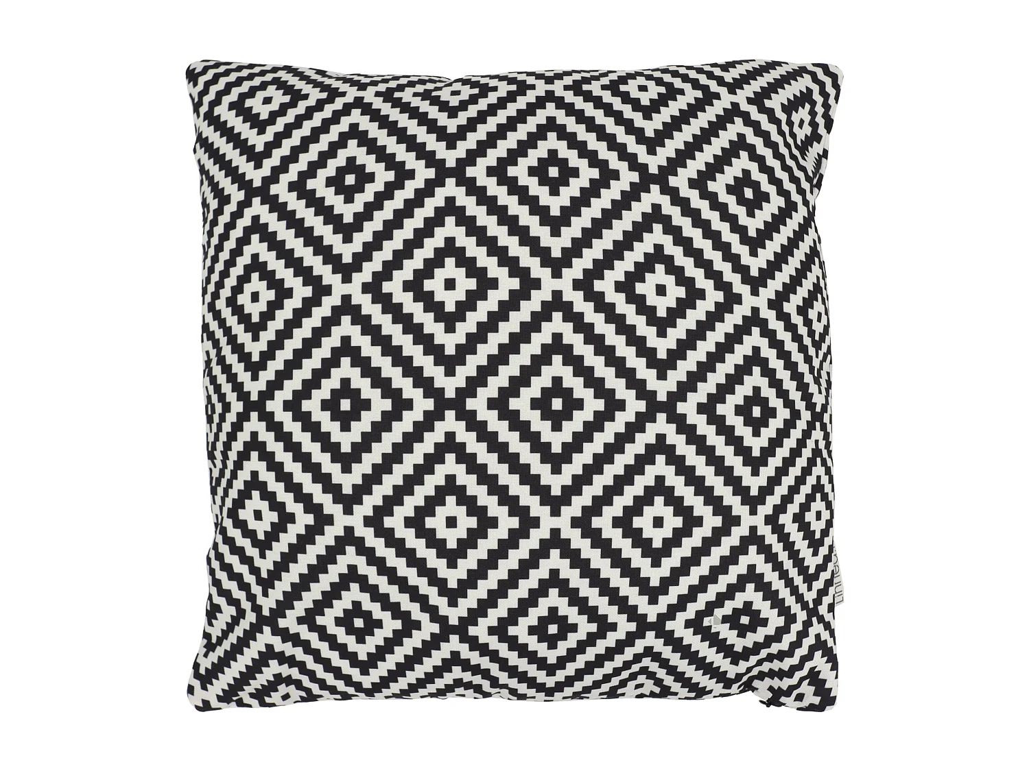 Housse de coussin 50x50 cm PANAMA Noir