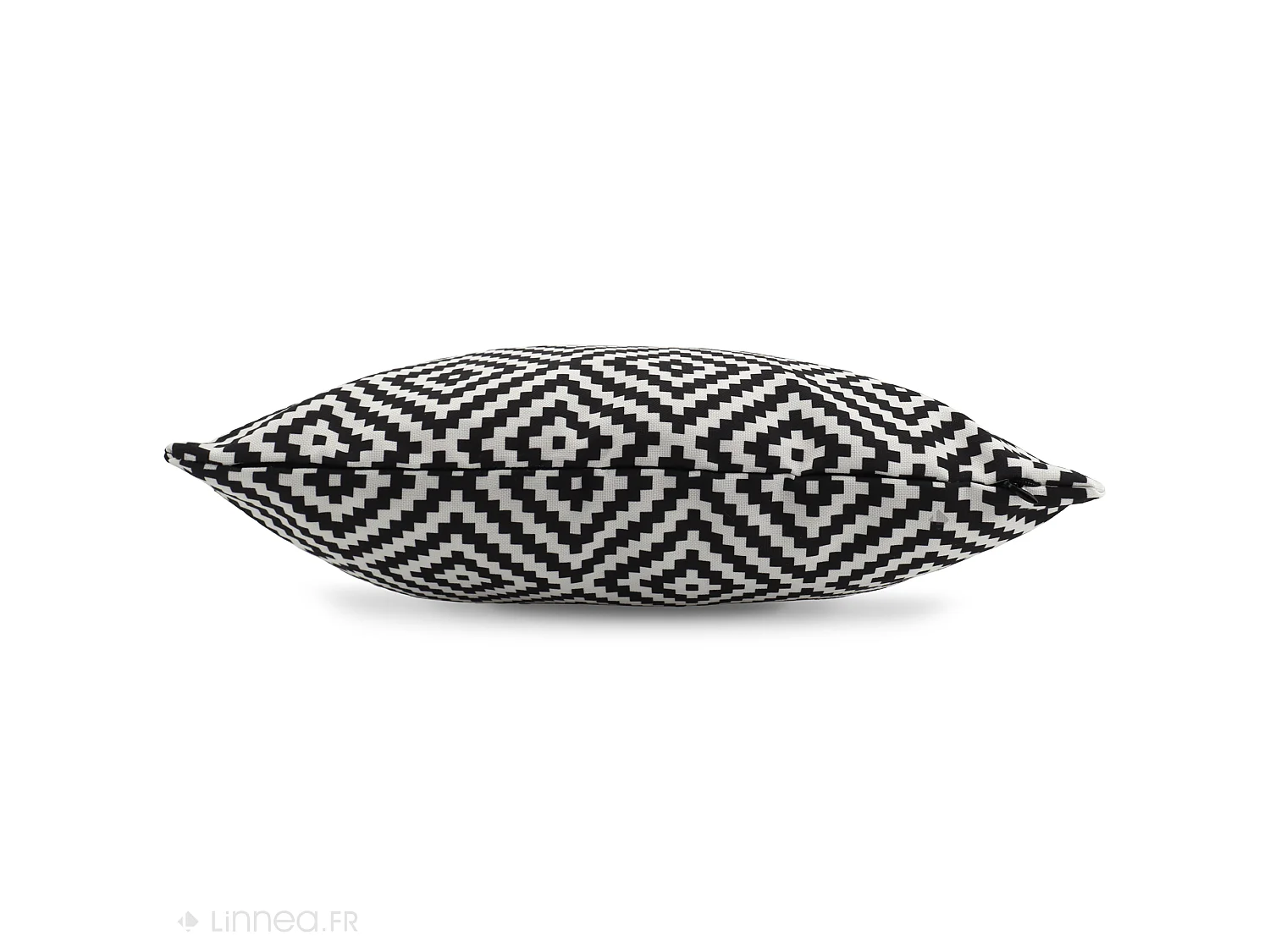 Housse de coussin 50x50 cm PANAMA Noir