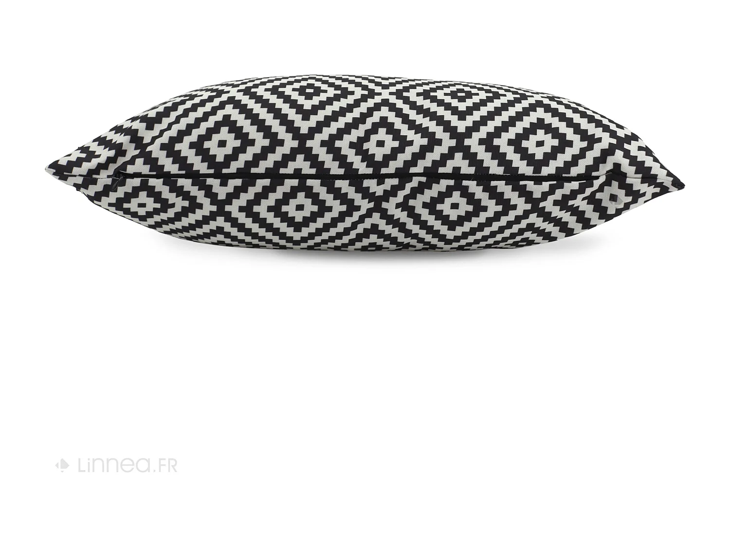 Housse de coussin 30x50 cm PANAMA Noir