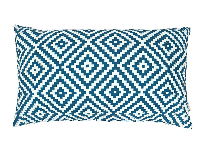 Housse de coussin 30x50 cm PANAMA Bleu Canard