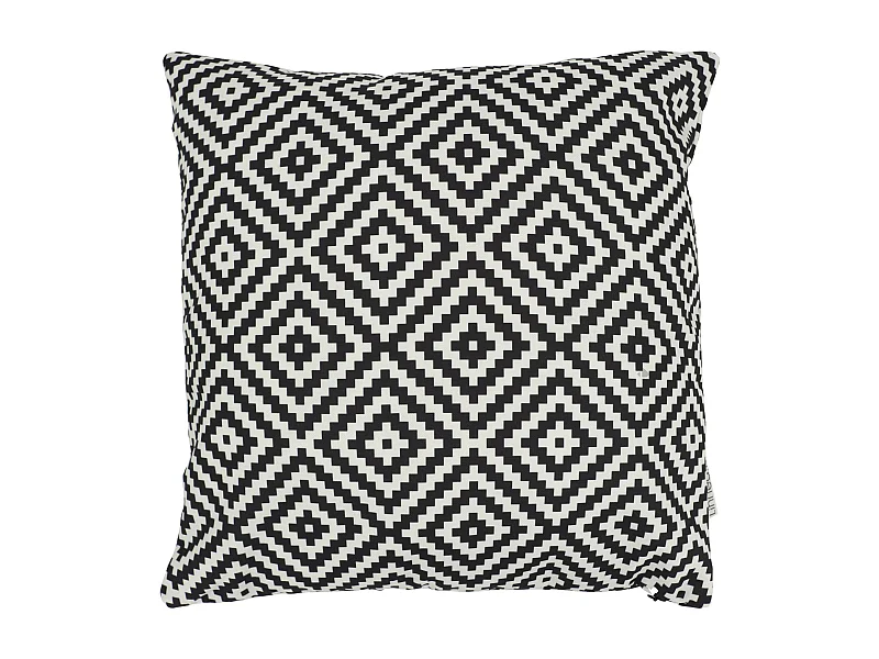 Housse de coussin 45x45 cm PANAMA Noir