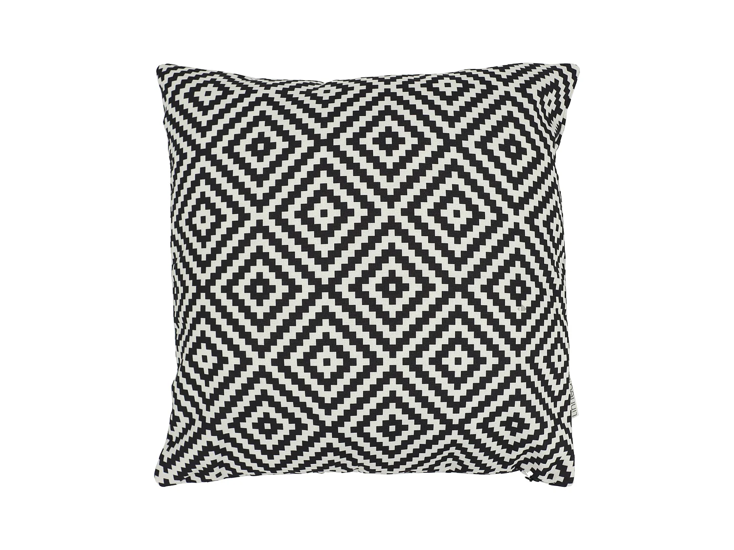 Housse de coussin 45x45 cm PANAMA Noir