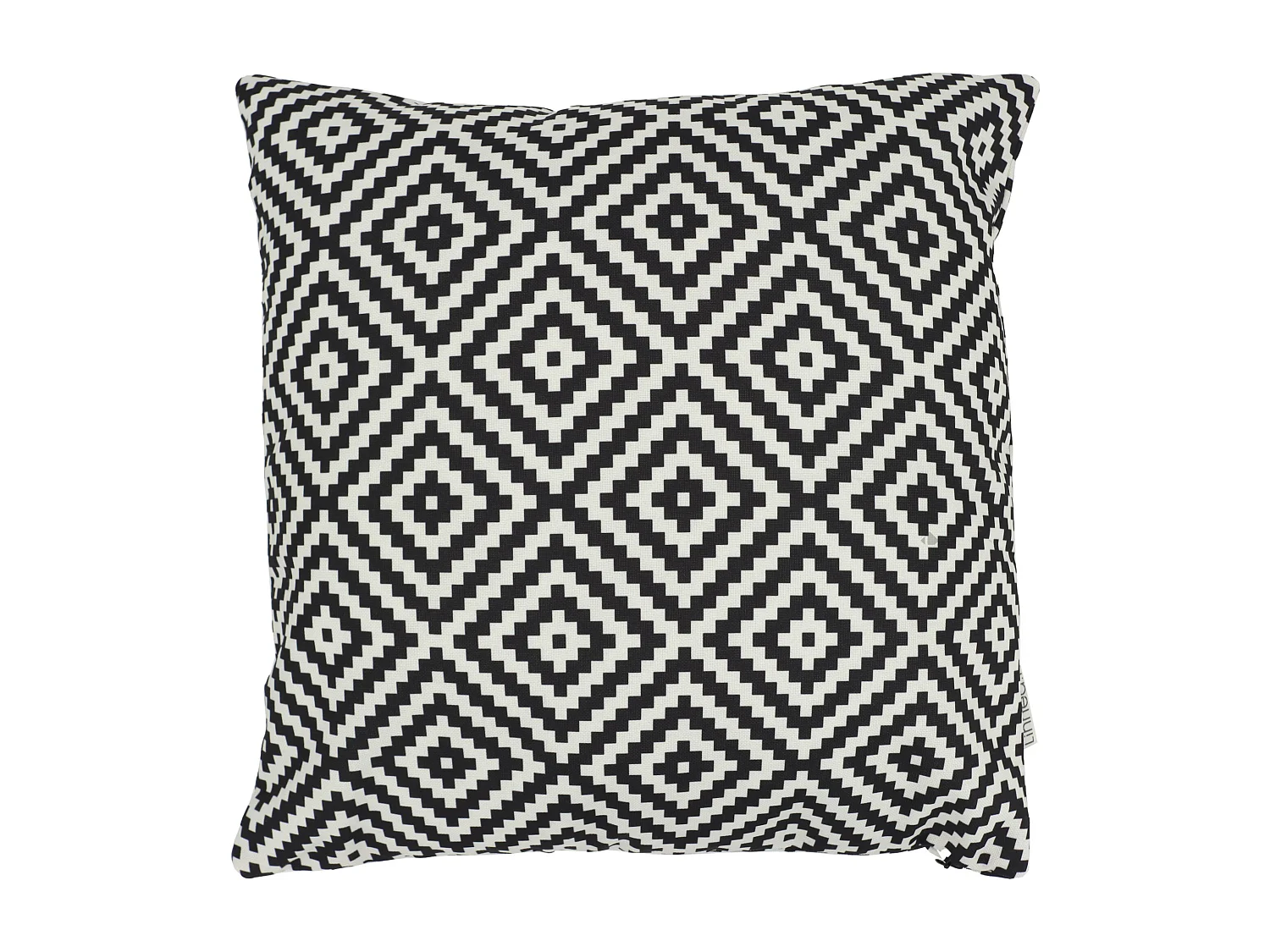 Housse de coussin 45x45 cm PANAMA Noir