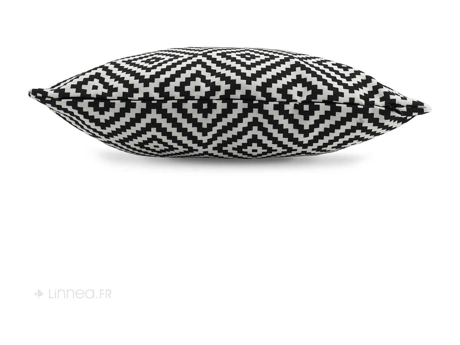 Housse de coussin 45x45 cm PANAMA Noir