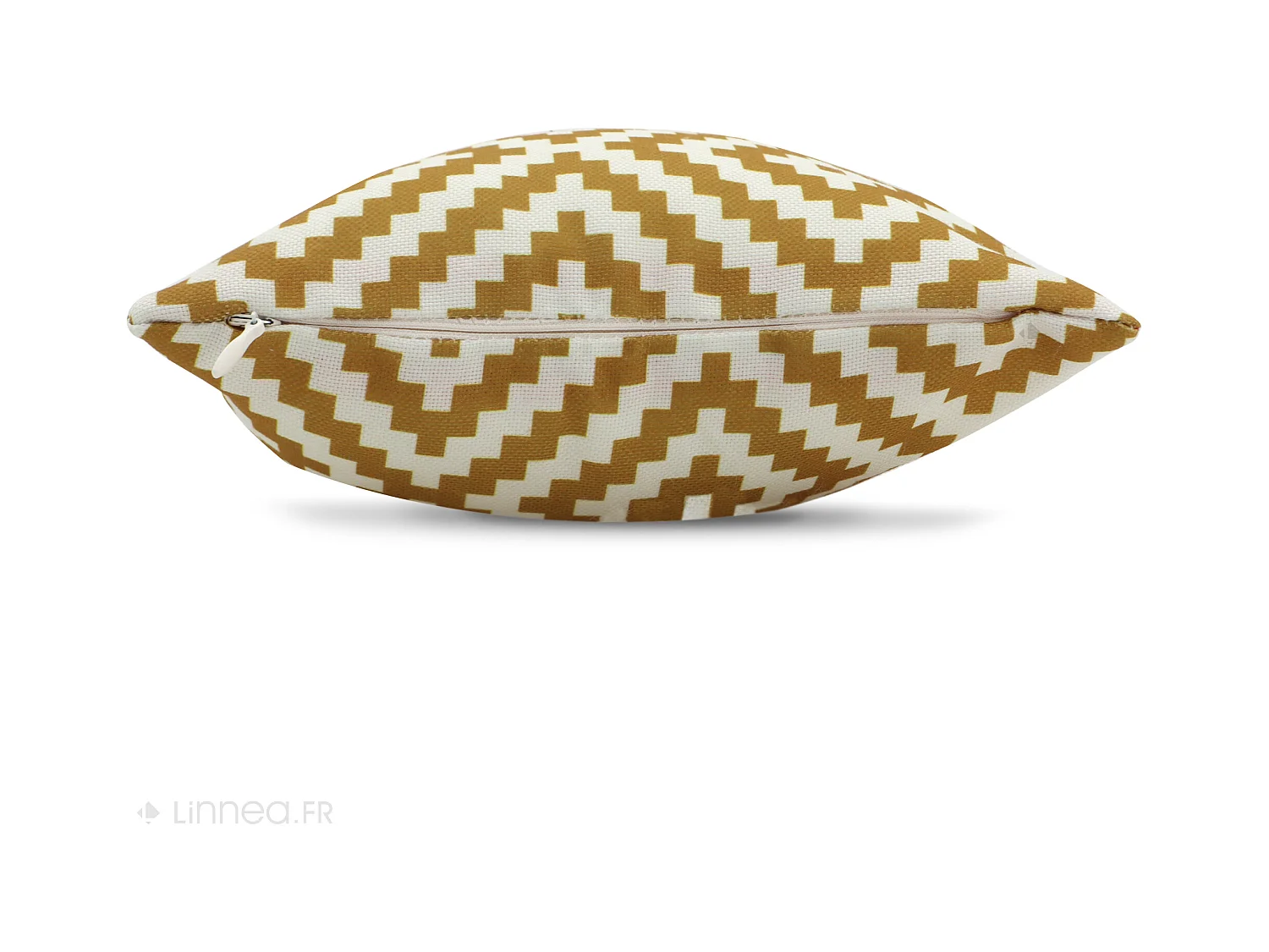 Housse de coussin 20x20 cm PANAMA Jaune Curry