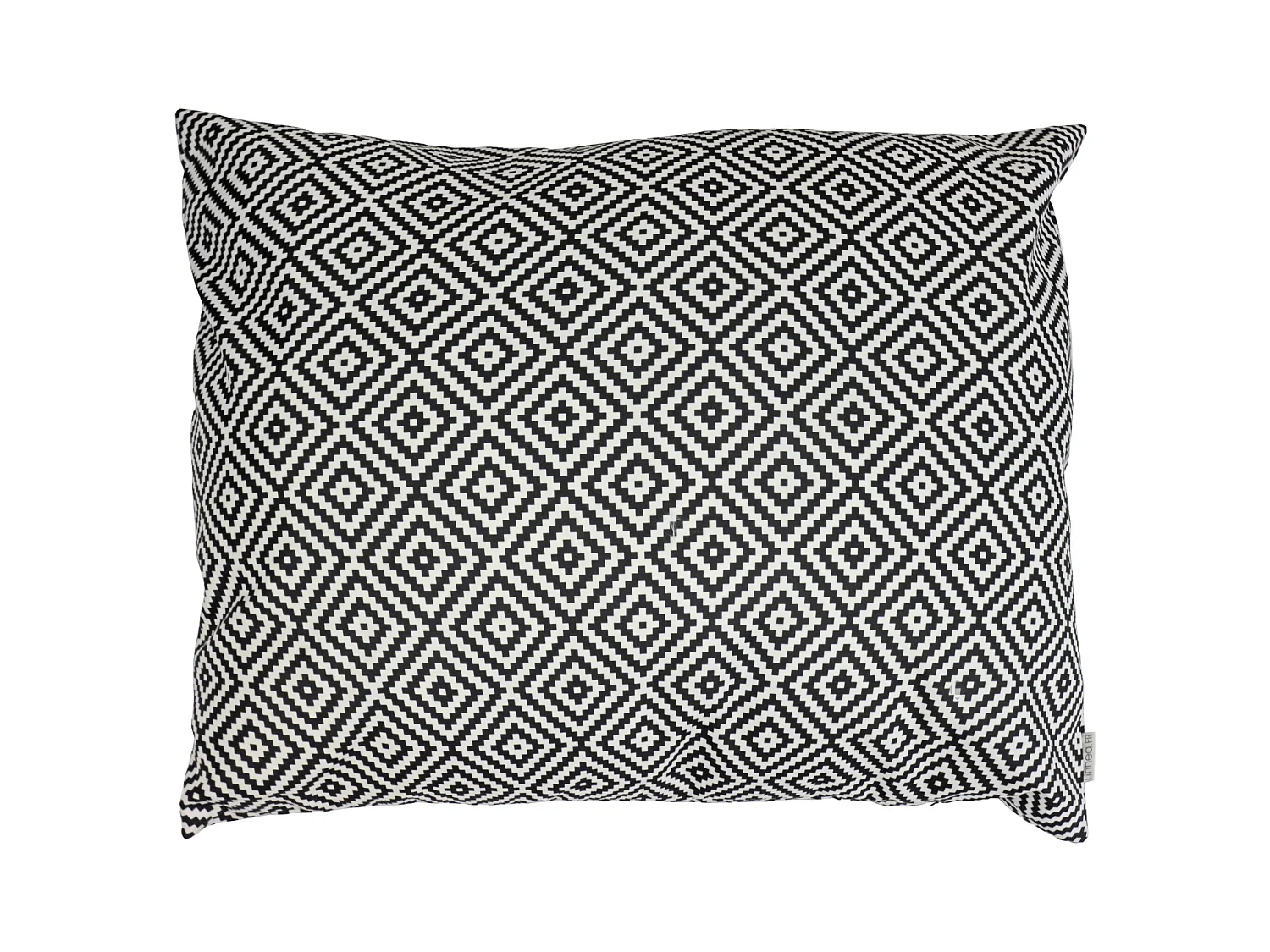 Housse de coussin 80x100 cm PANAMA Noir