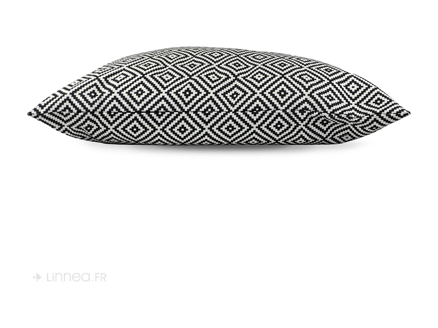 Housse de coussin 80x100 cm PANAMA Noir