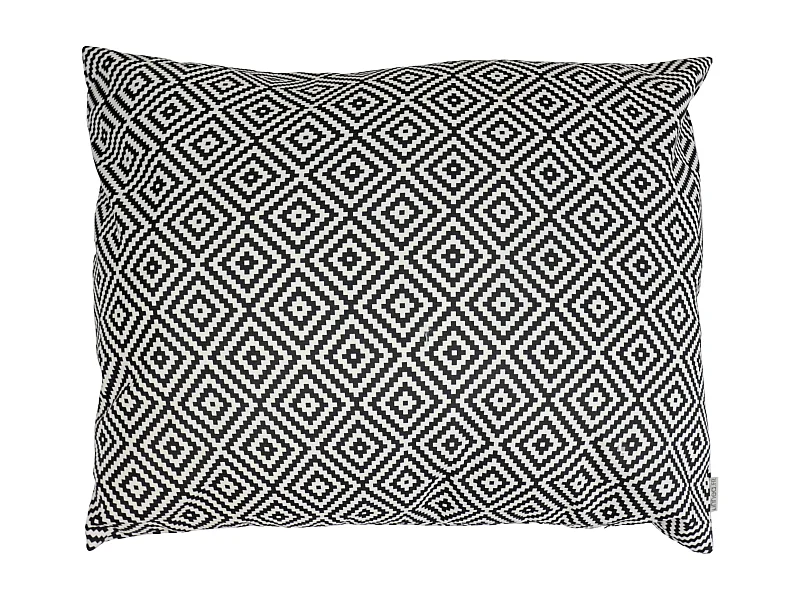Housse de coussin 80x100 cm PANAMA Noir