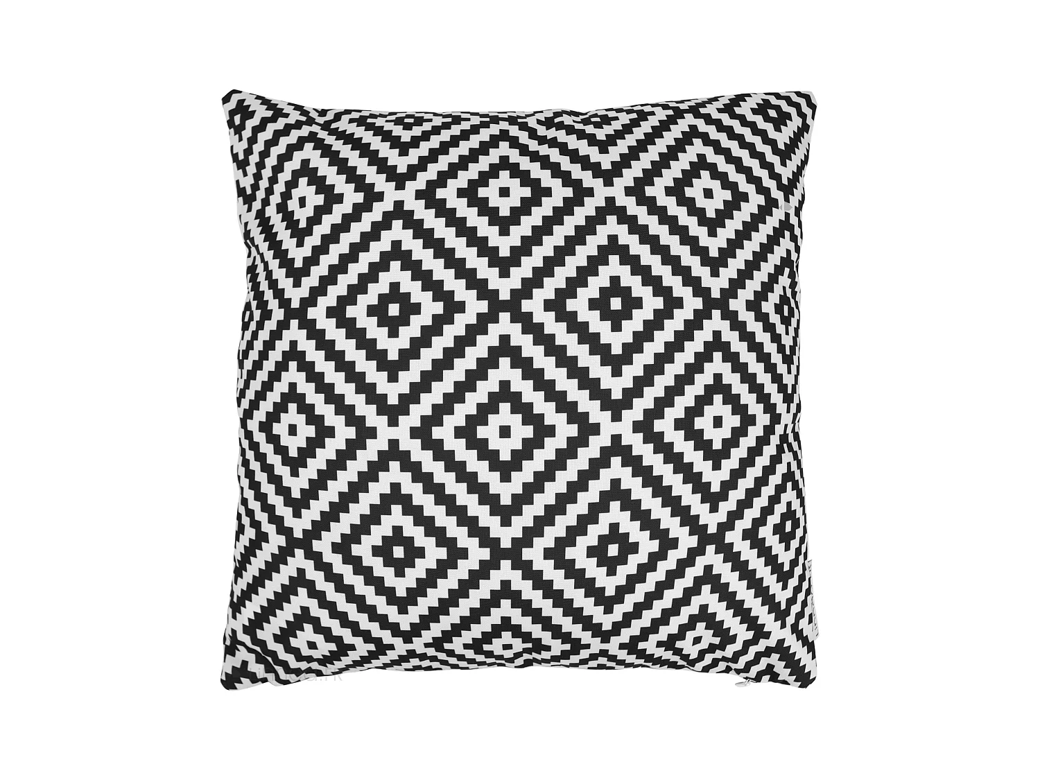 Housse de coussin 40x40 cm PANAMA Noir