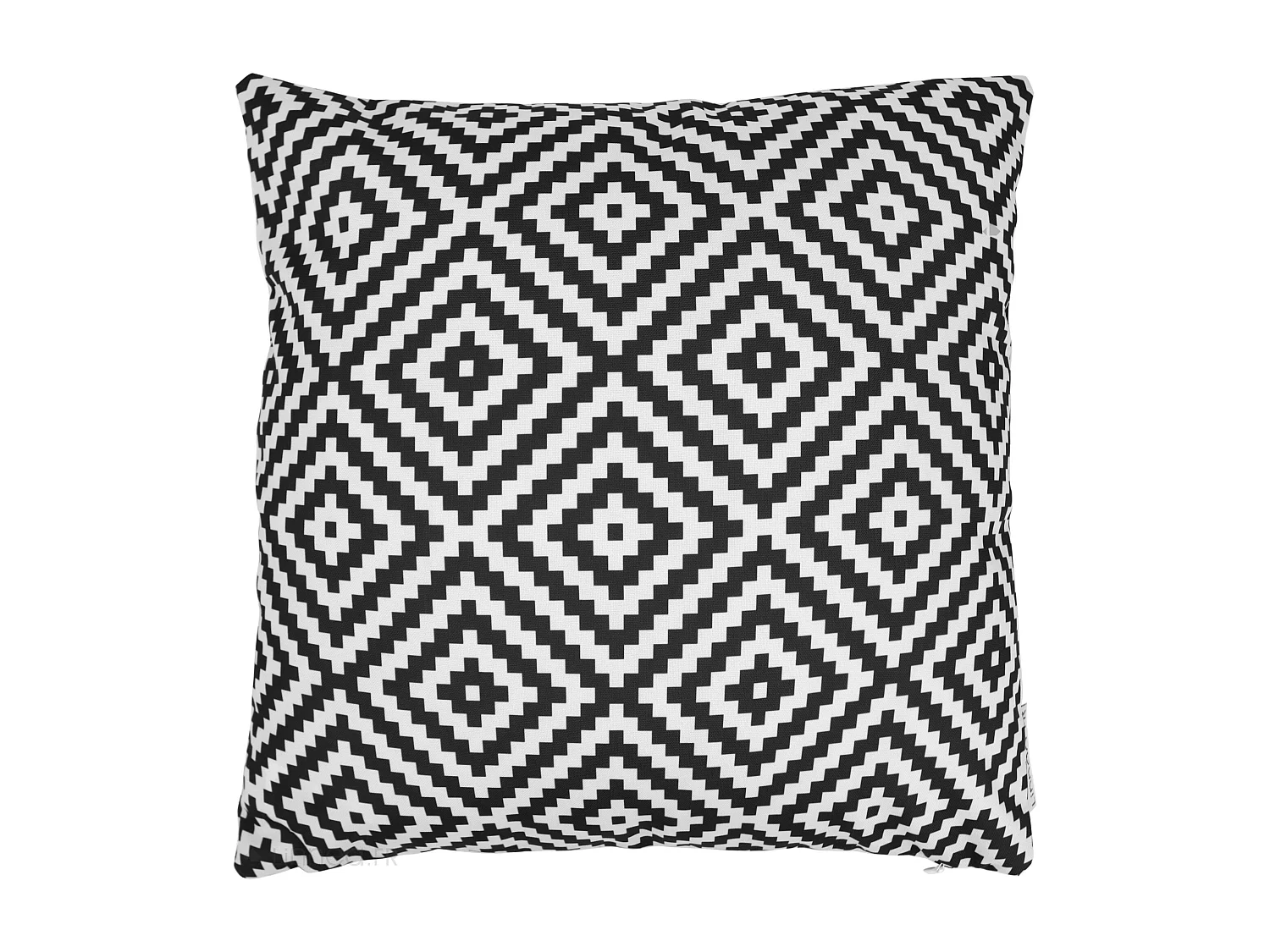 Housse de coussin 40x40 cm PANAMA Noir