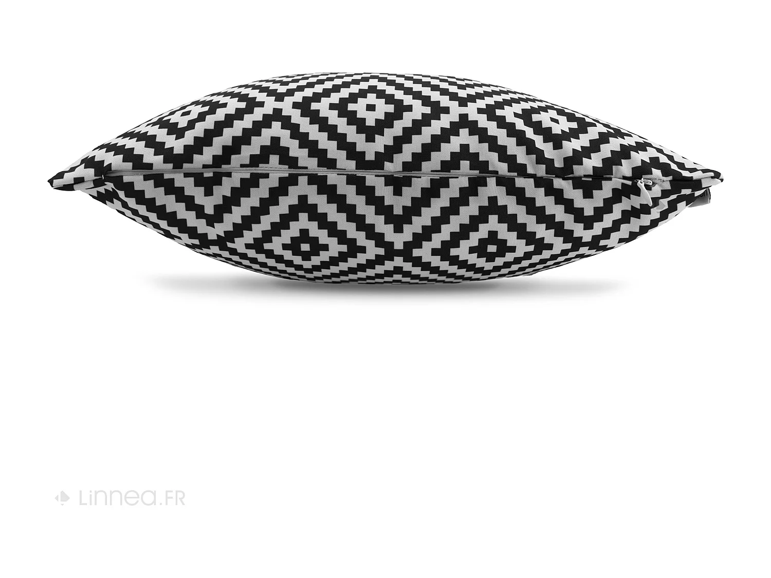 Housse de coussin 40x40 cm PANAMA Noir