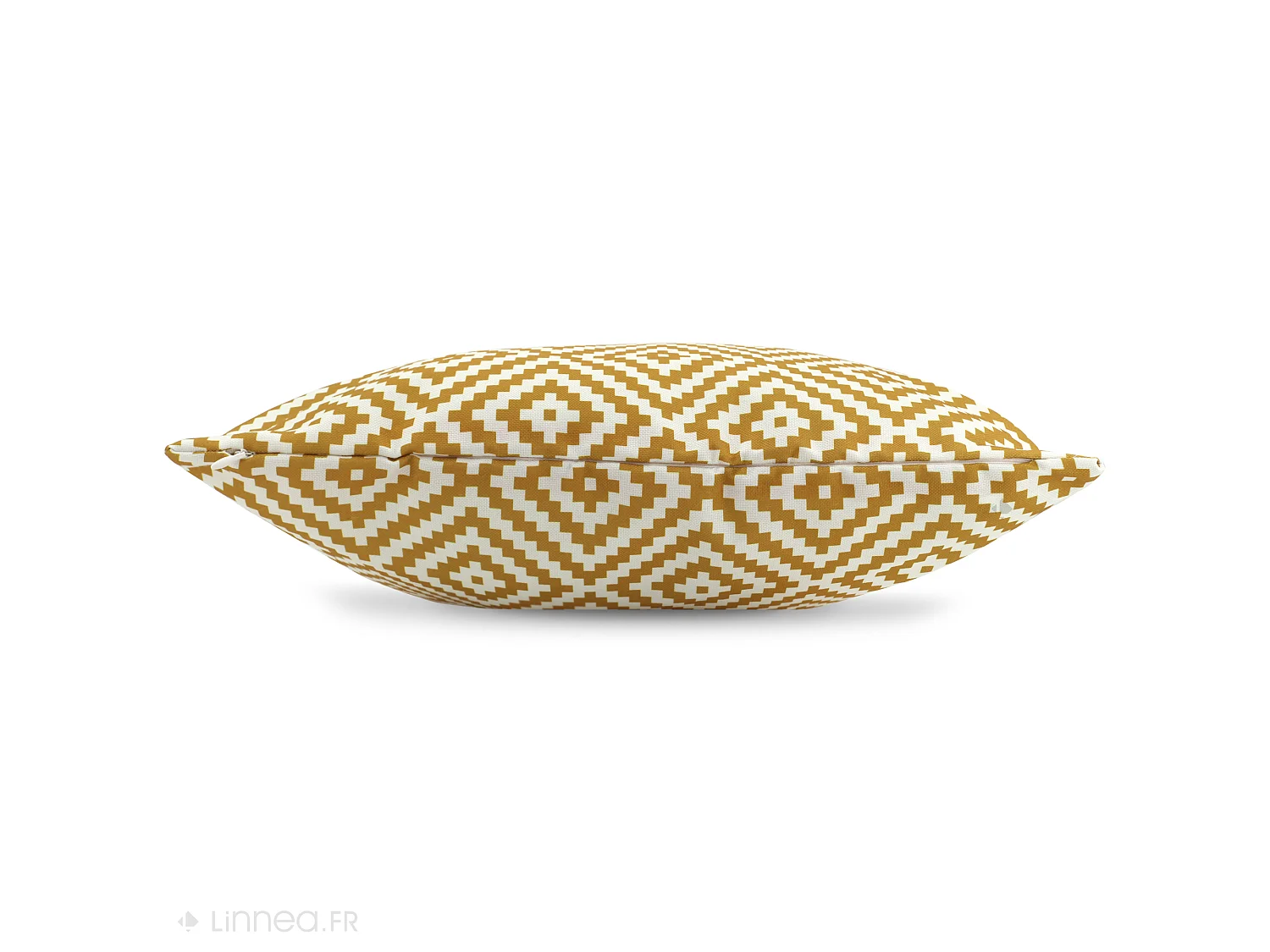 Housse de coussin 50x50 cm PANAMA Jaune Curry