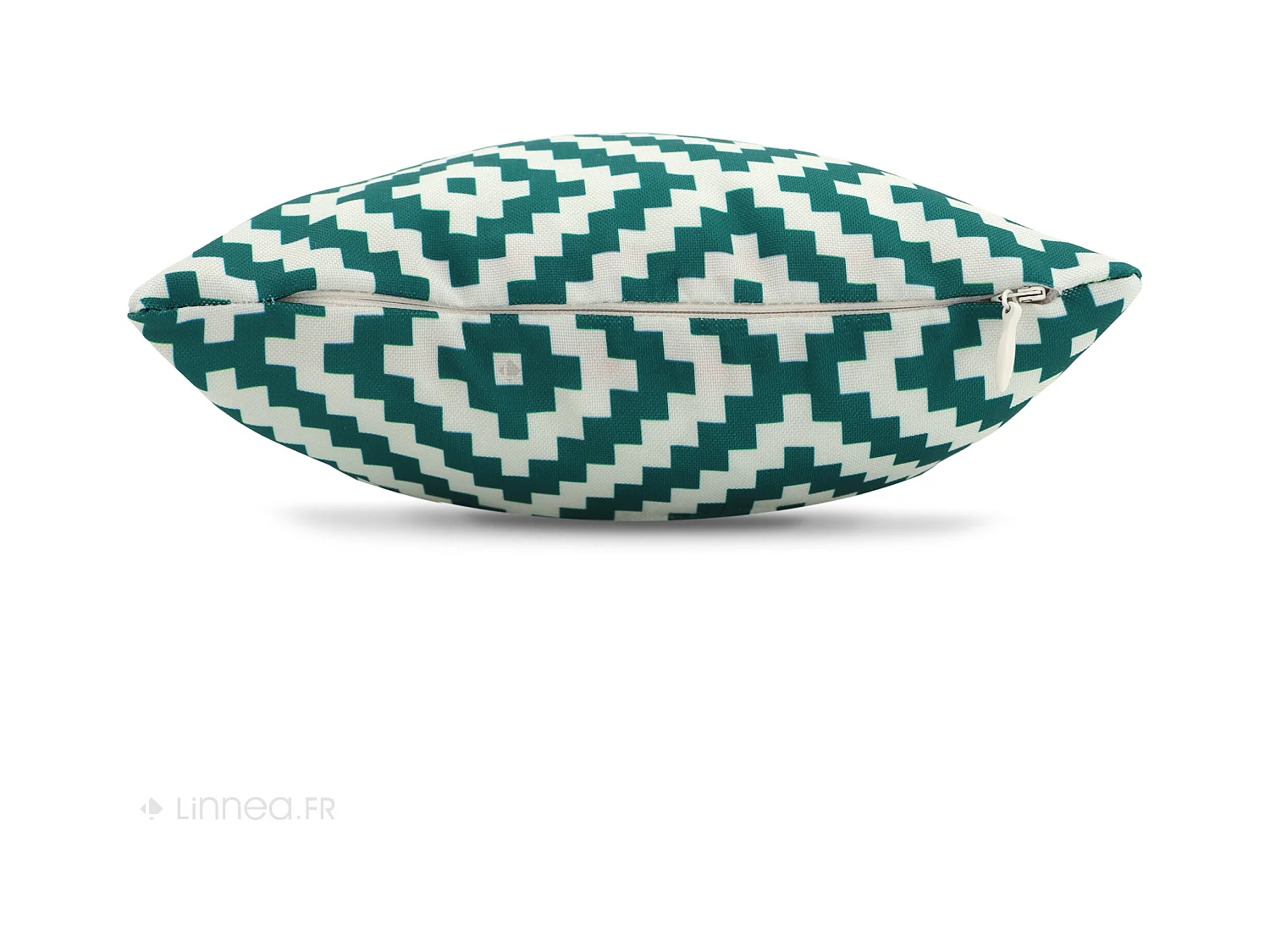 Housse de coussin 20x20 cm PANAMA Vert Emeraude