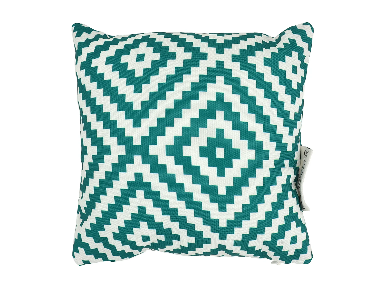 Housse de coussin 20x20 cm PANAMA Vert Emeraude