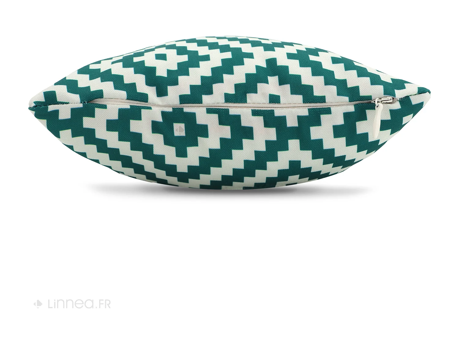 Housse de coussin 20x20 cm PANAMA Vert Emeraude