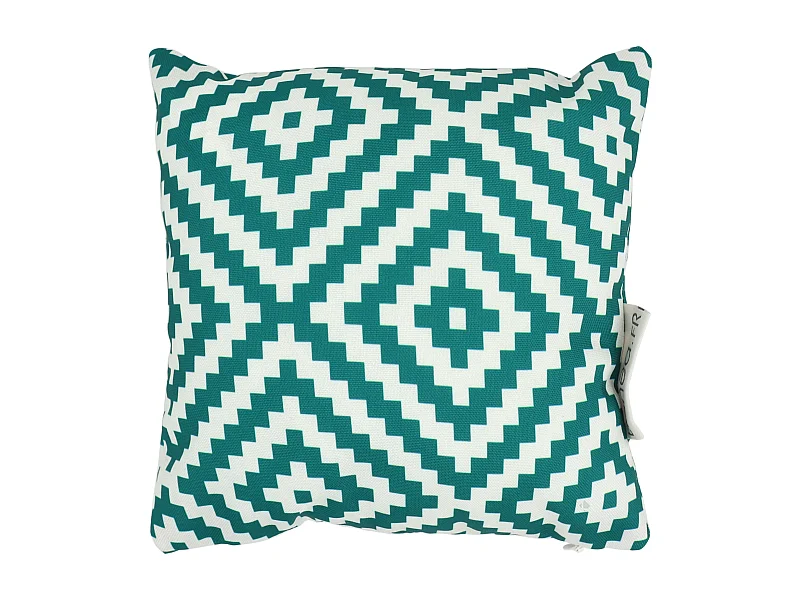 Housse de coussin 20x20 cm PANAMA Vert Emeraude