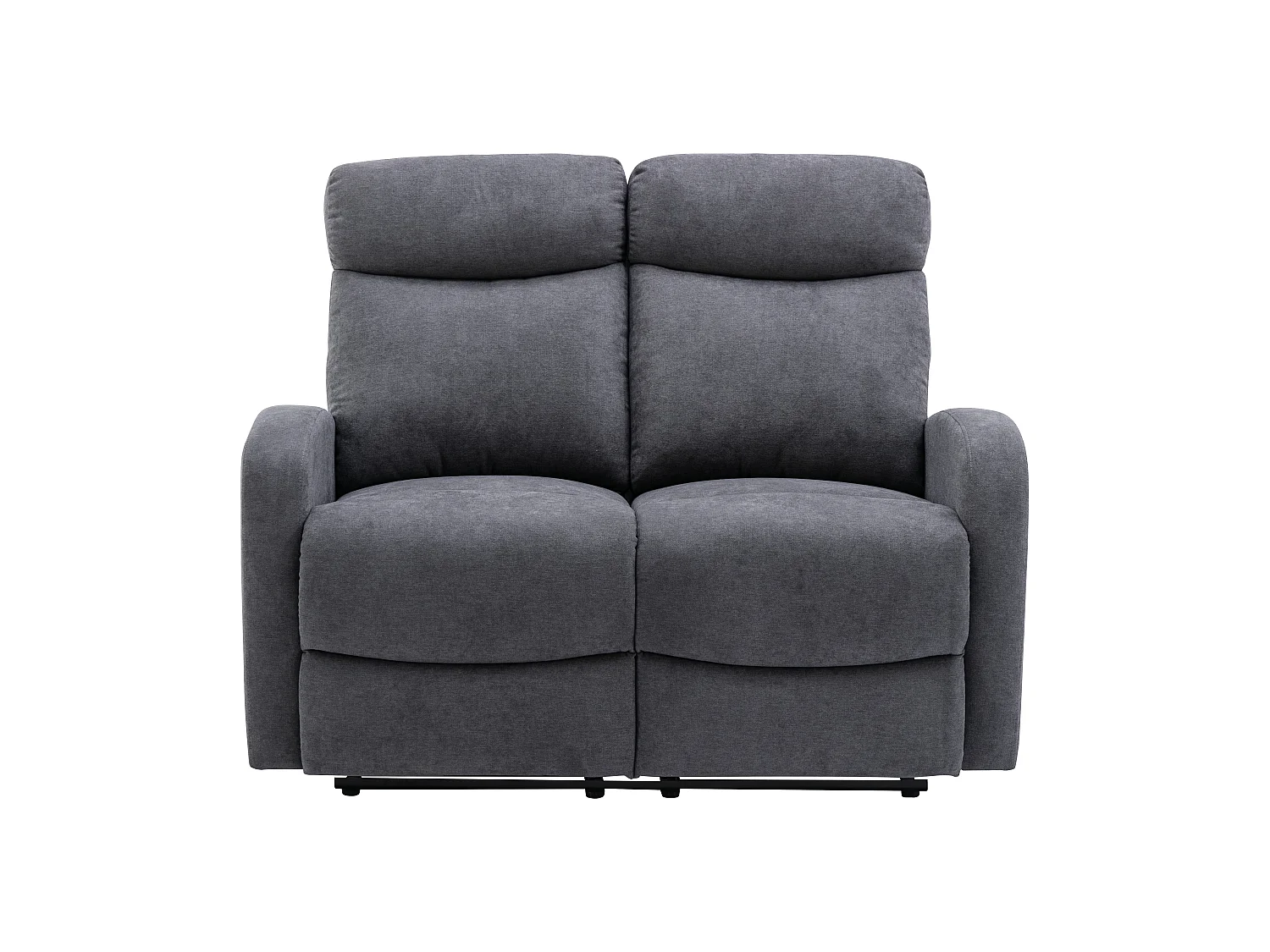 3-seters og 2-seters sofaer i grått stoff EVELYN