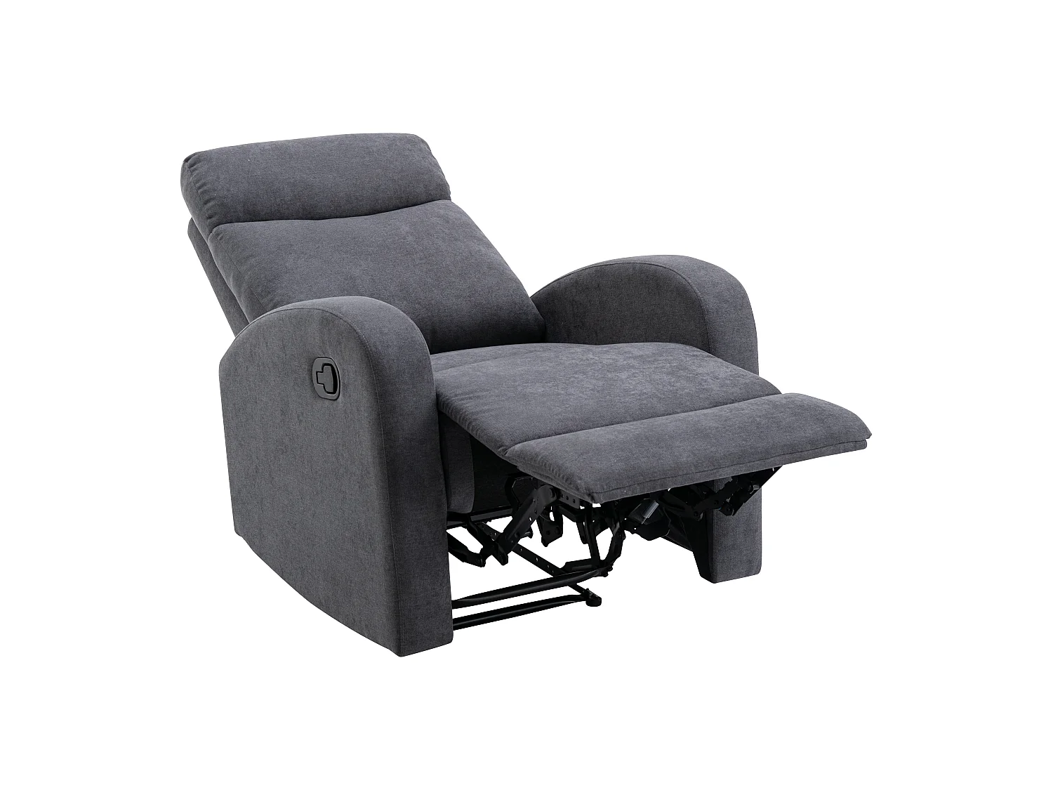 Couchgarnitur Relax 3+2+1 - Stoff - Grau - EVELYN