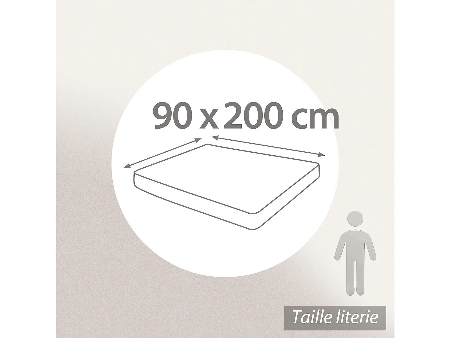 Drap housse uni 90x200 cm bonnet 40 cm coton ALTO orange Baie de Goji