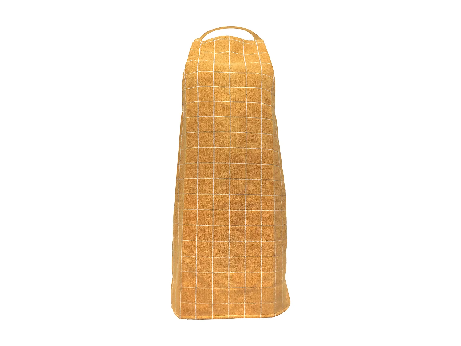 Tablier de cuisine 60x90 cm coton NEW SQUARES jaune