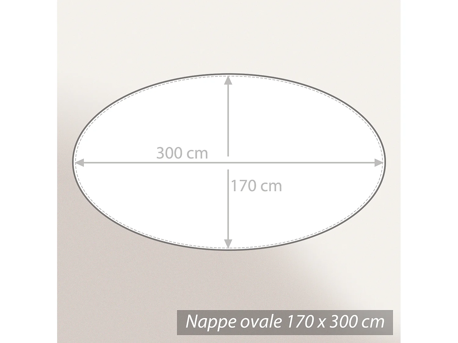 Nappe ovale 170x300 cm PALMIER bleu lagon Jacquard coton + enduction acrylique