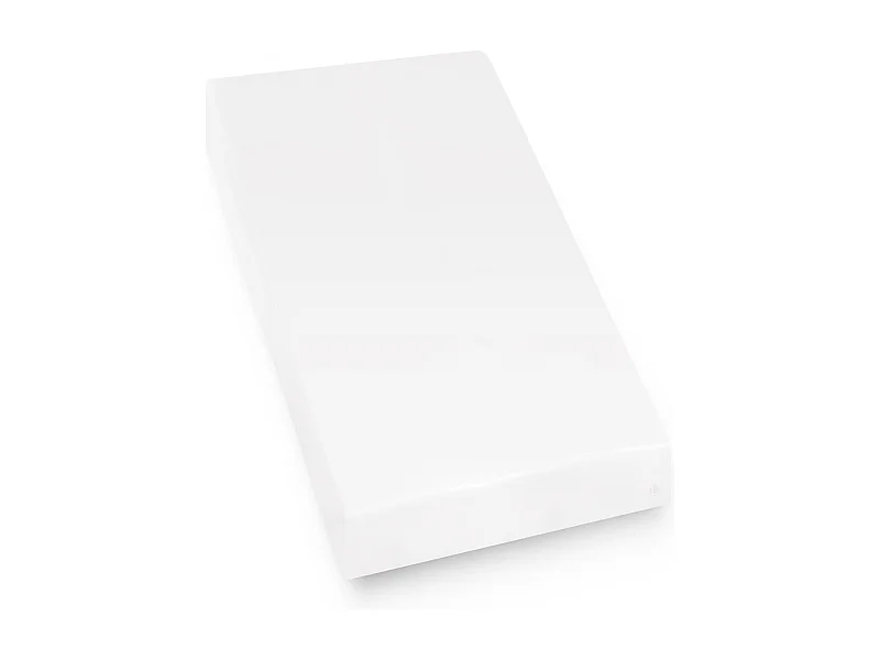 Protège matelas imperméable 100x210 cm bonnet 50cm ARNON molleton coton contrecollé polyuréthane